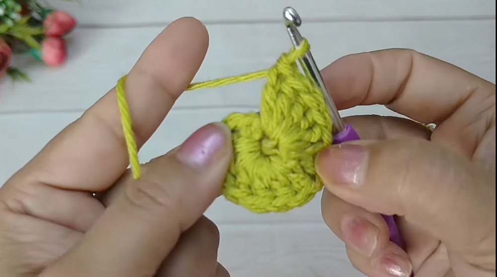 Crochet Teddy Bear Applique