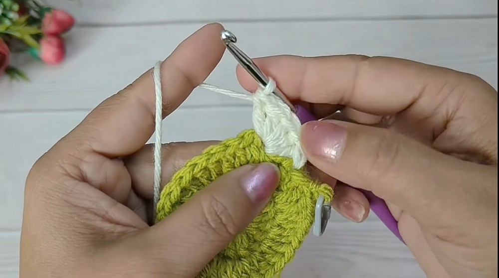 Crochet Teddy Bear Applique