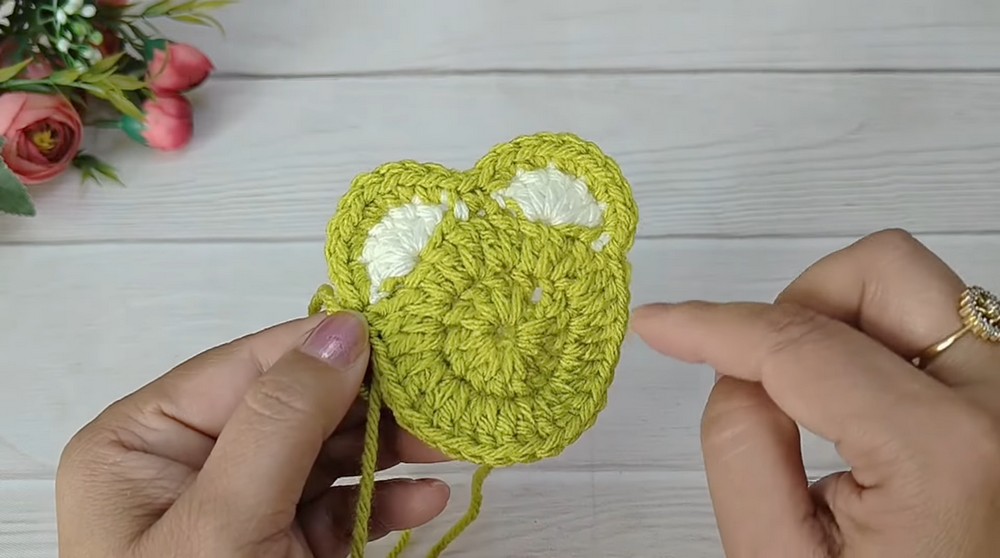 Crochet Teddy Bear Applique
