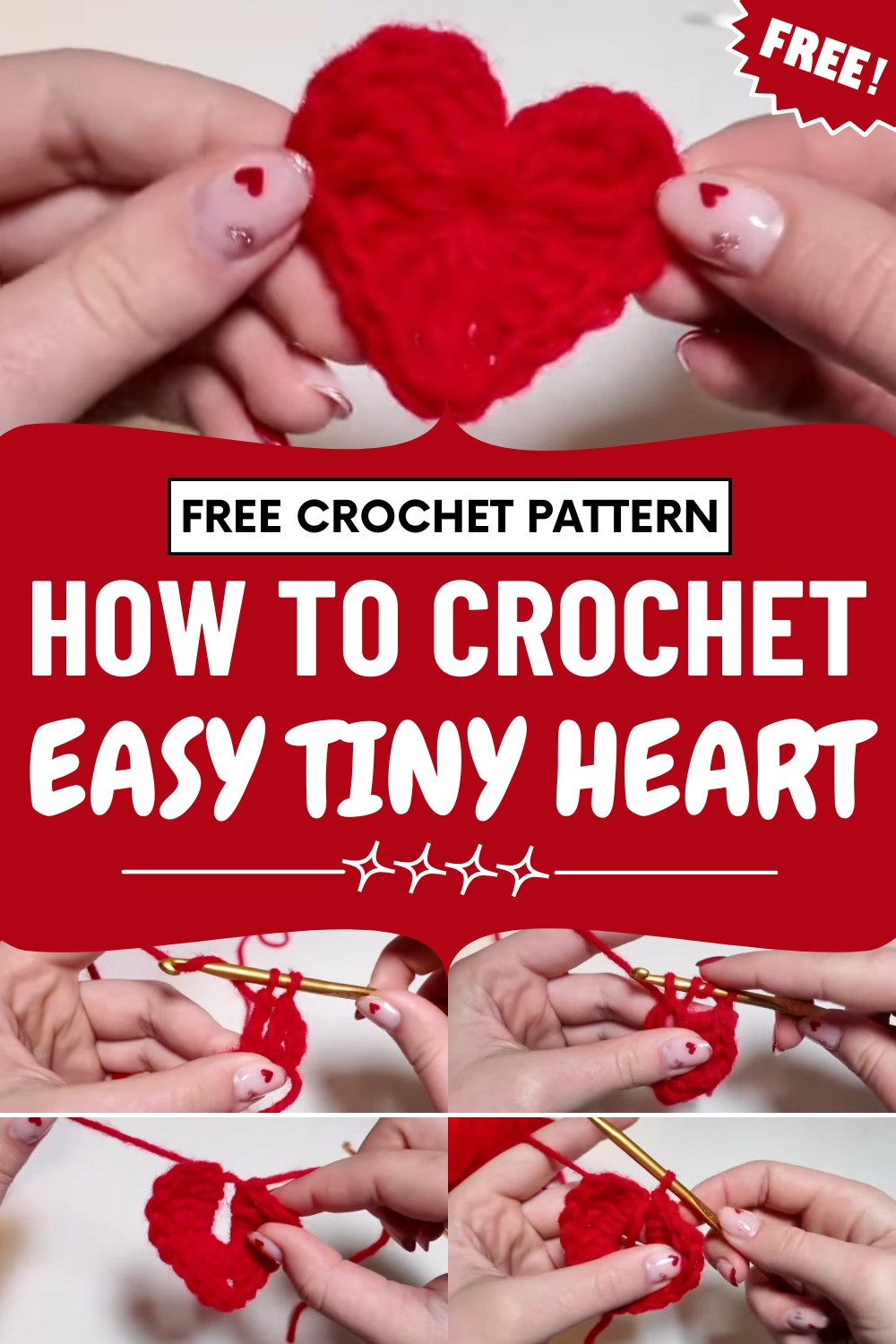 Crochet Tiny Heart