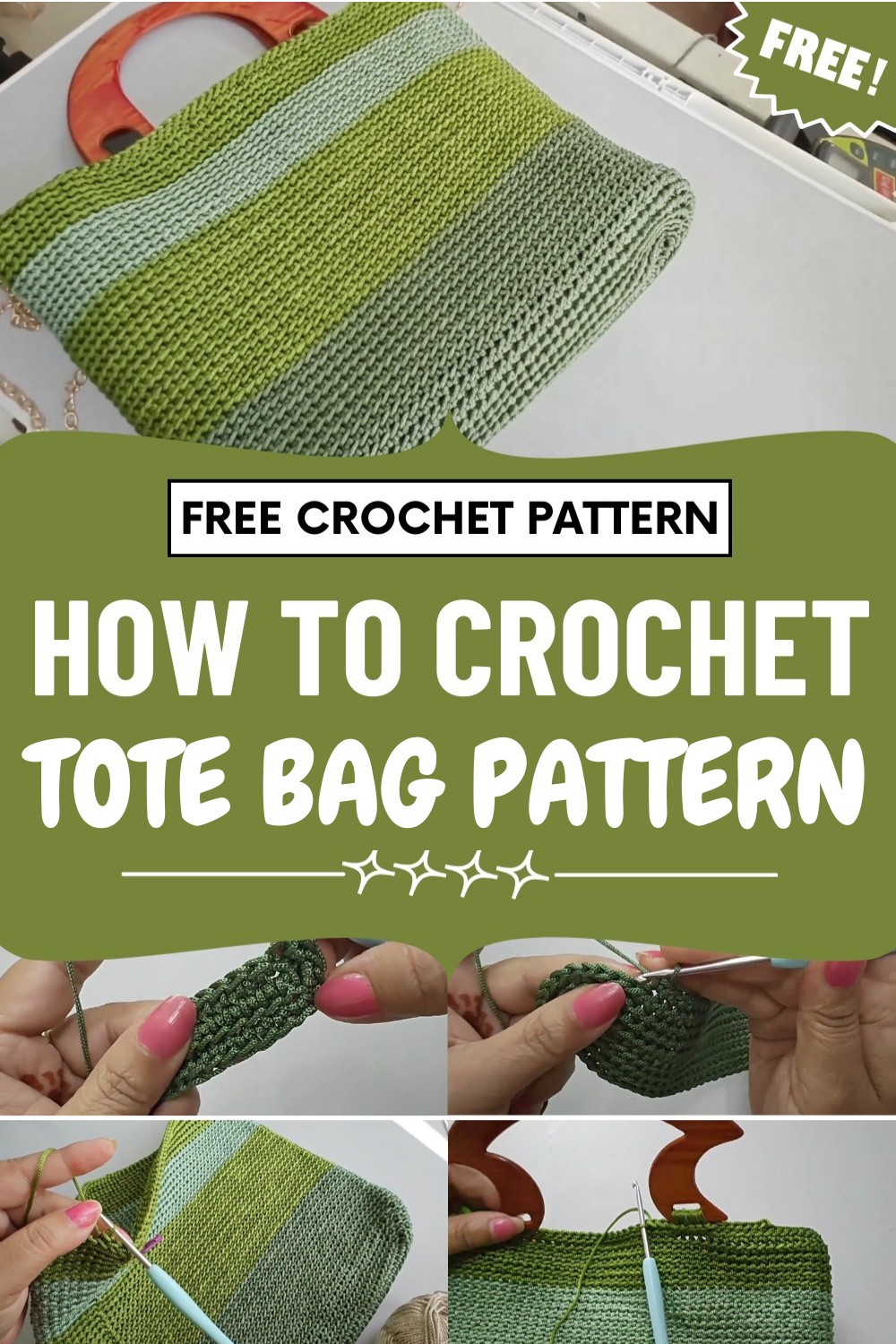 Crochet Tote Bag Pattern