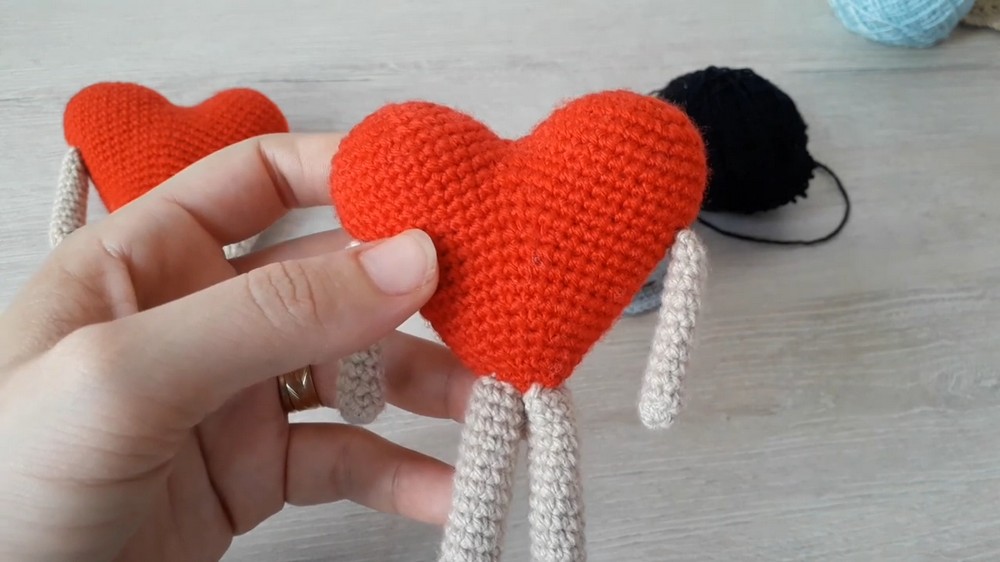 Crochet Heart Amigurumi