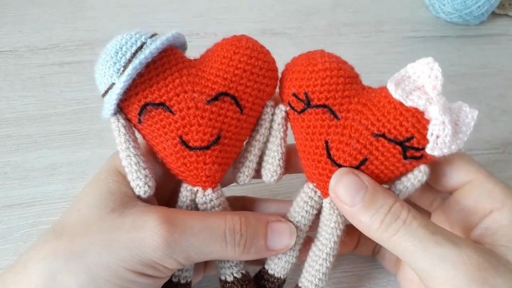 Crochet Heart Amigurumi