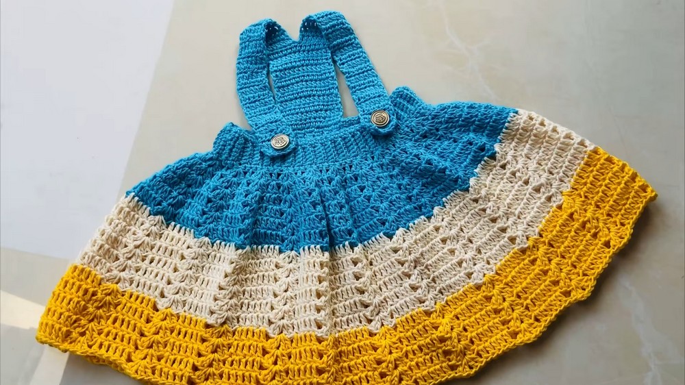 Crochet Baby Skirt