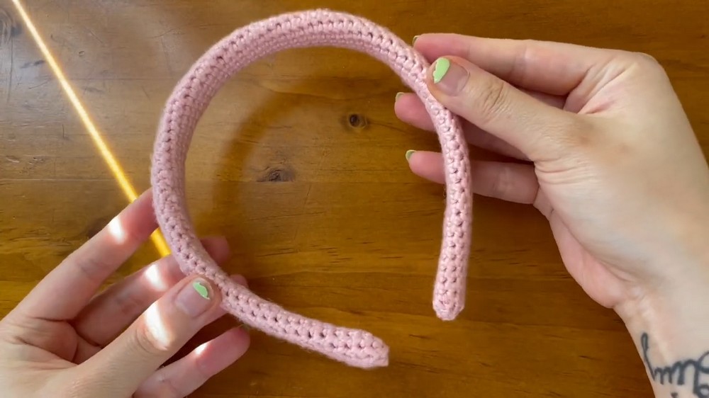 Crochet Padded Headband