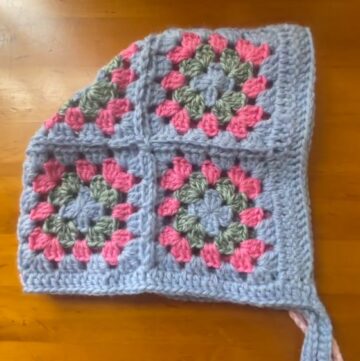 Crochet Granny Bonnet