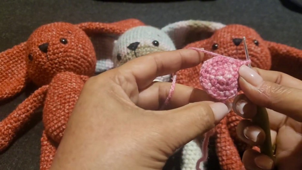 Crochet Cuddly Bunny
