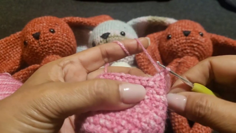 Crochet Cuddly Bunny
