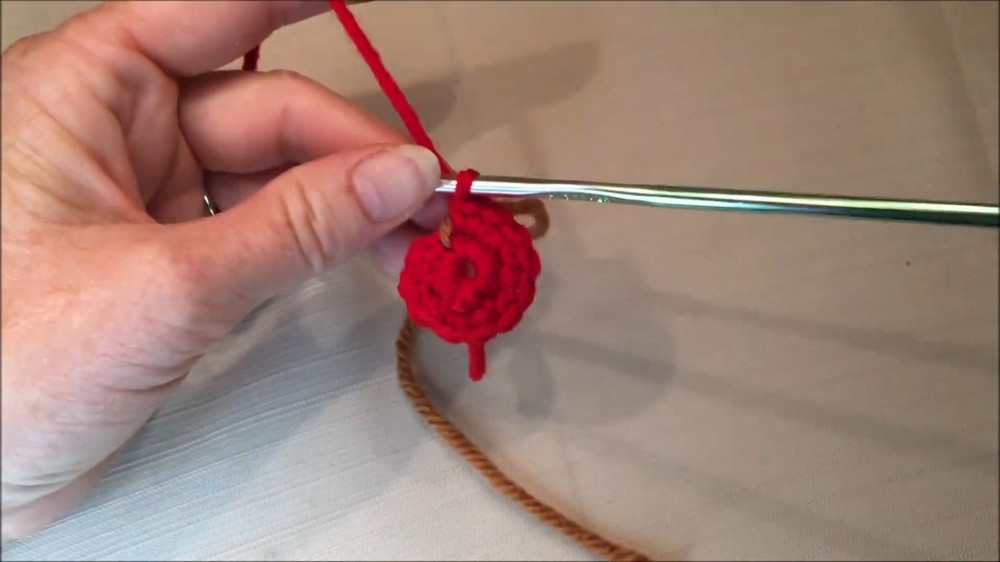 Crochet Devil Heart Amigurumi
