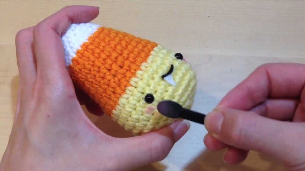 Crochet Candy Corn Amigurumi