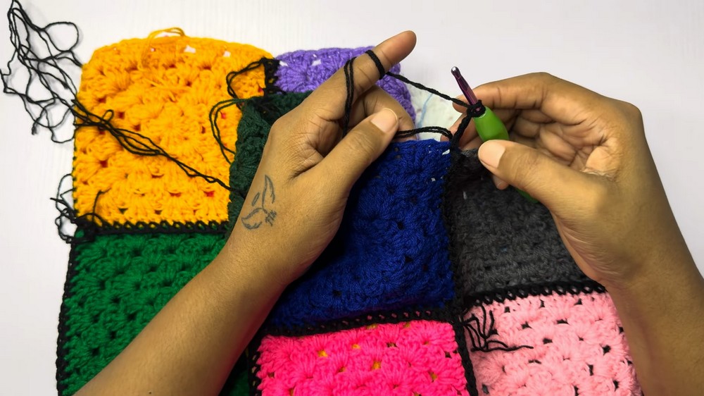 Crochet Granny Square Top