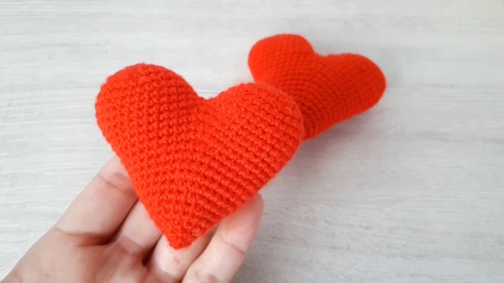 Crochet Amigurumi Heart