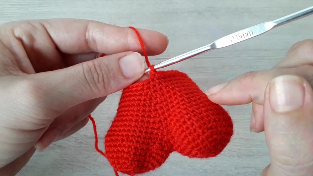 Crochet Amigurumi Heart