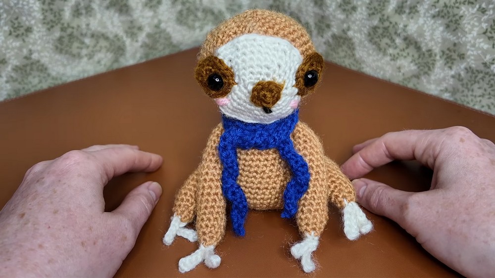 Crochet Sloth - Simon
