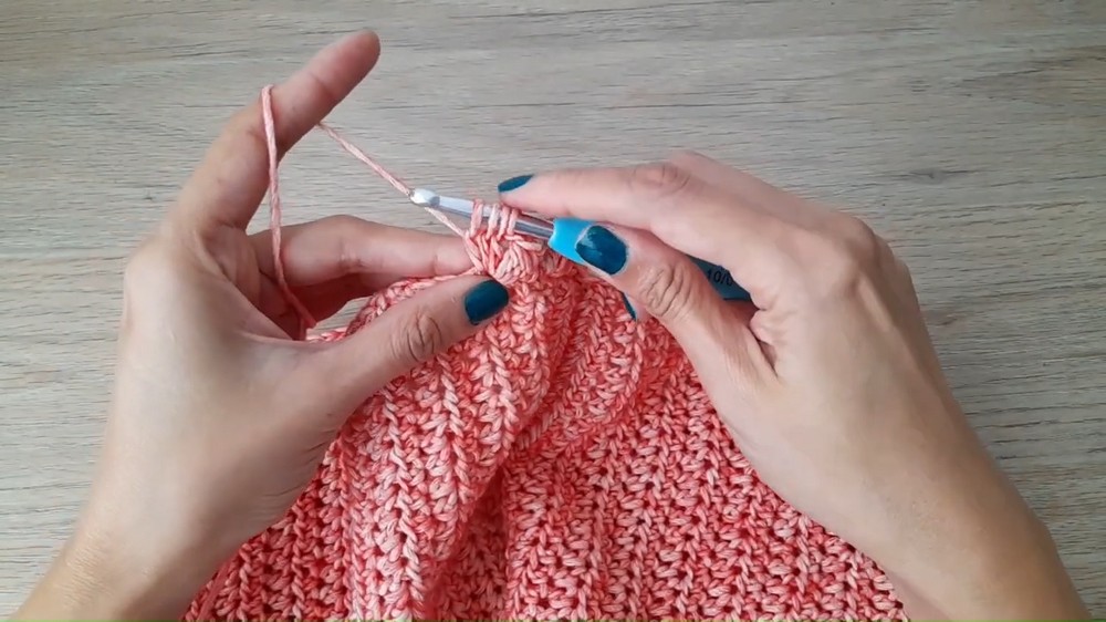 Crochet Peplum Tank Top