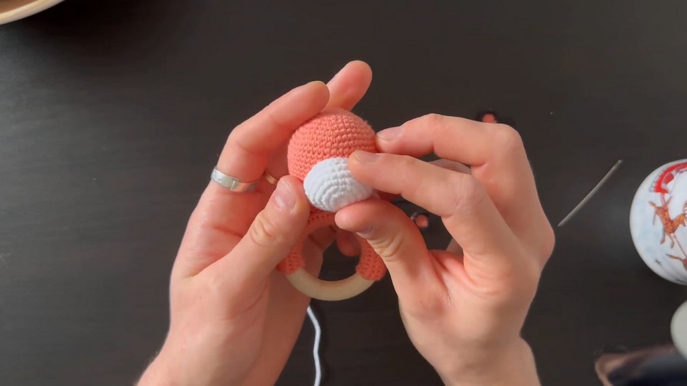 Crochet Tiger Rattle For Baby