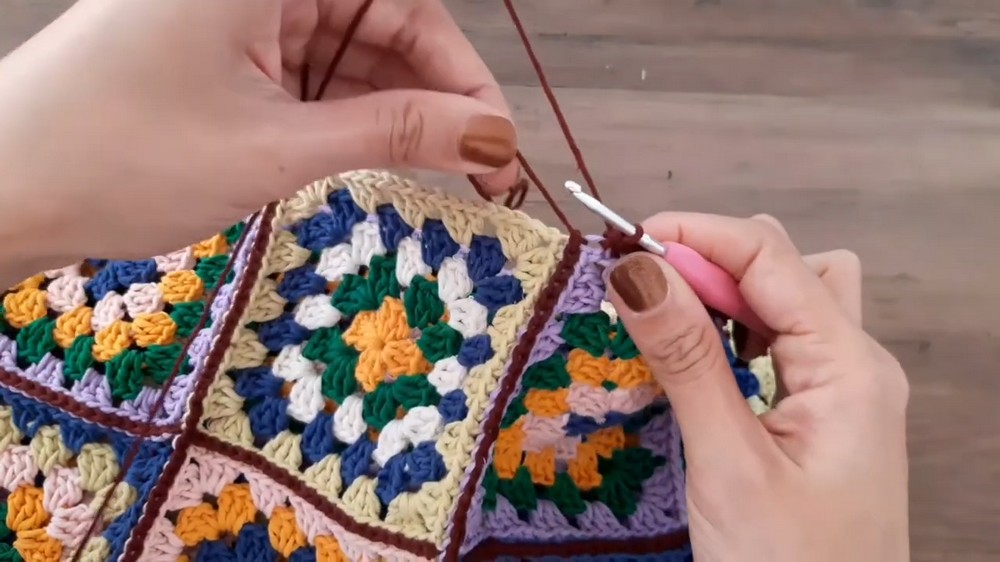 Crochet Granny Square Top