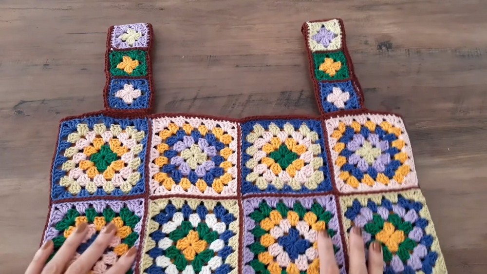Crochet Granny Square Top