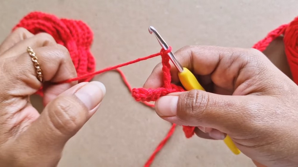 Crochet Rose Flower
