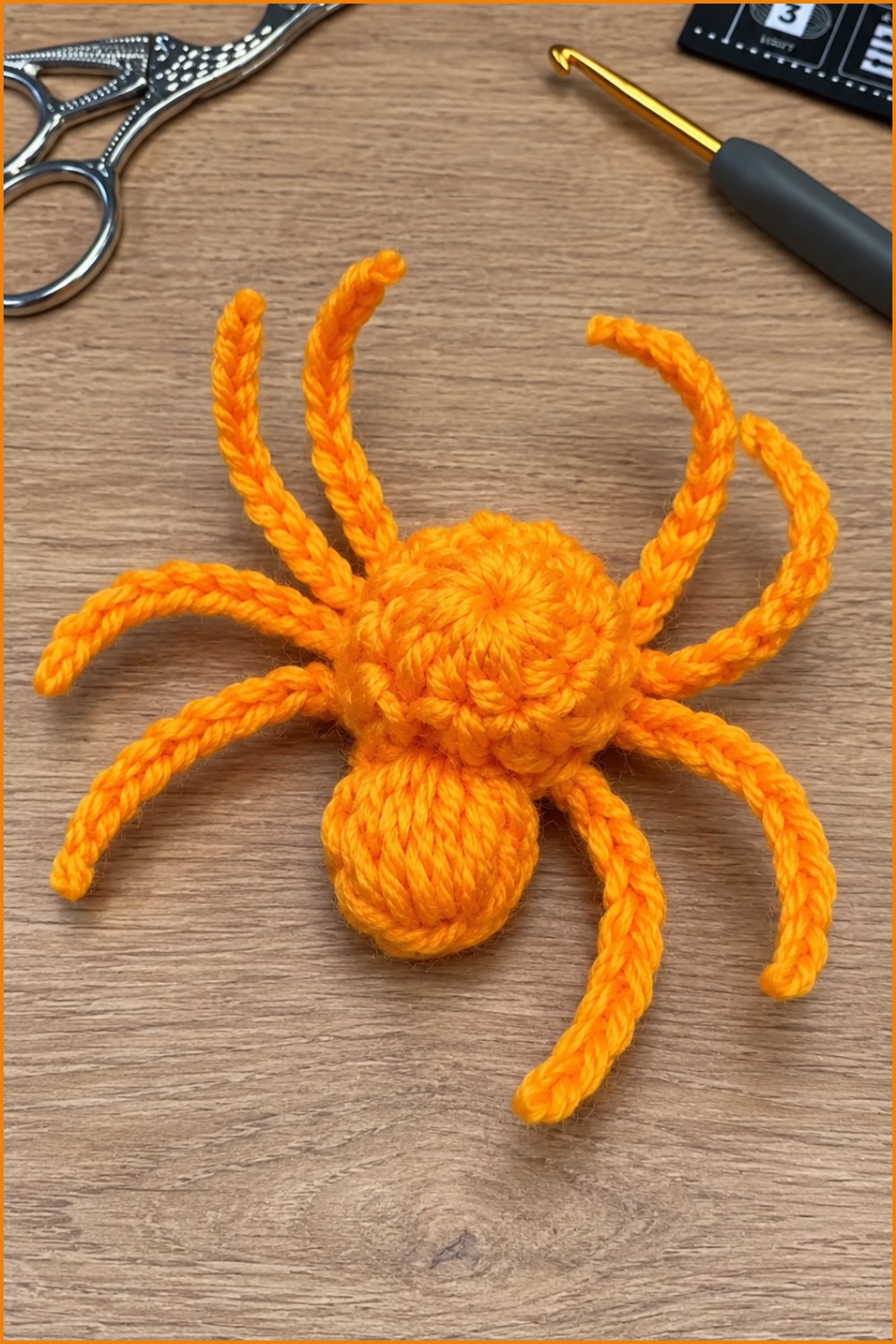 Crochet Spider Halloween Pattern 1