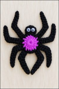 Crochet Spider Halloween Pattern 7