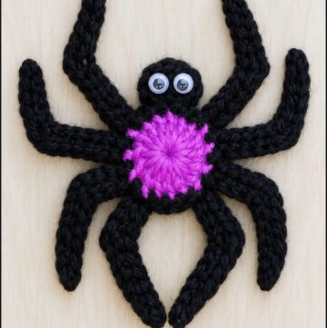Crochet Spider Halloween Pattern 7