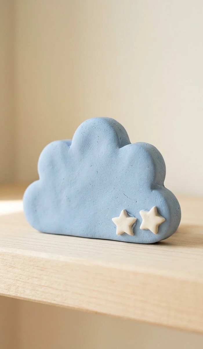Blue Clay Cloud Decor Ideas