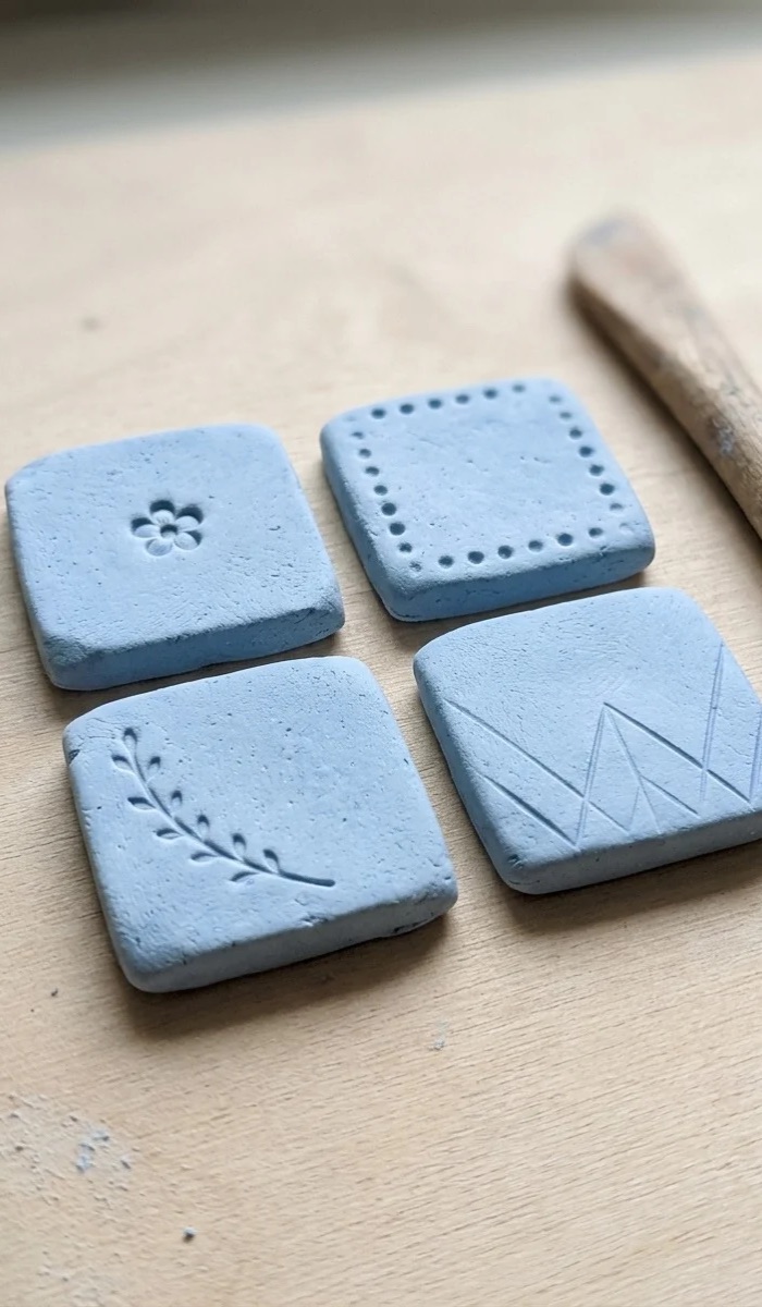 Blue Clay Decorative Tile Ideas