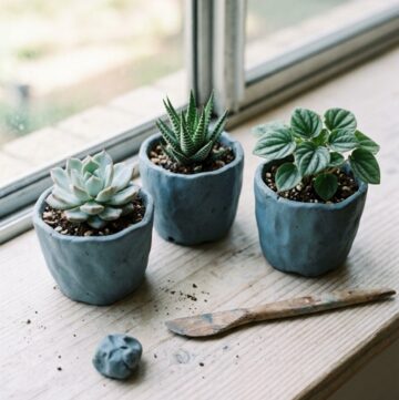 Charming Blue Clay Ideas