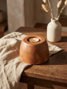 Clay Candle Holder Ideas
