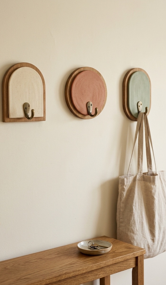 Creative Polymer Clay Wall Hook Ideas