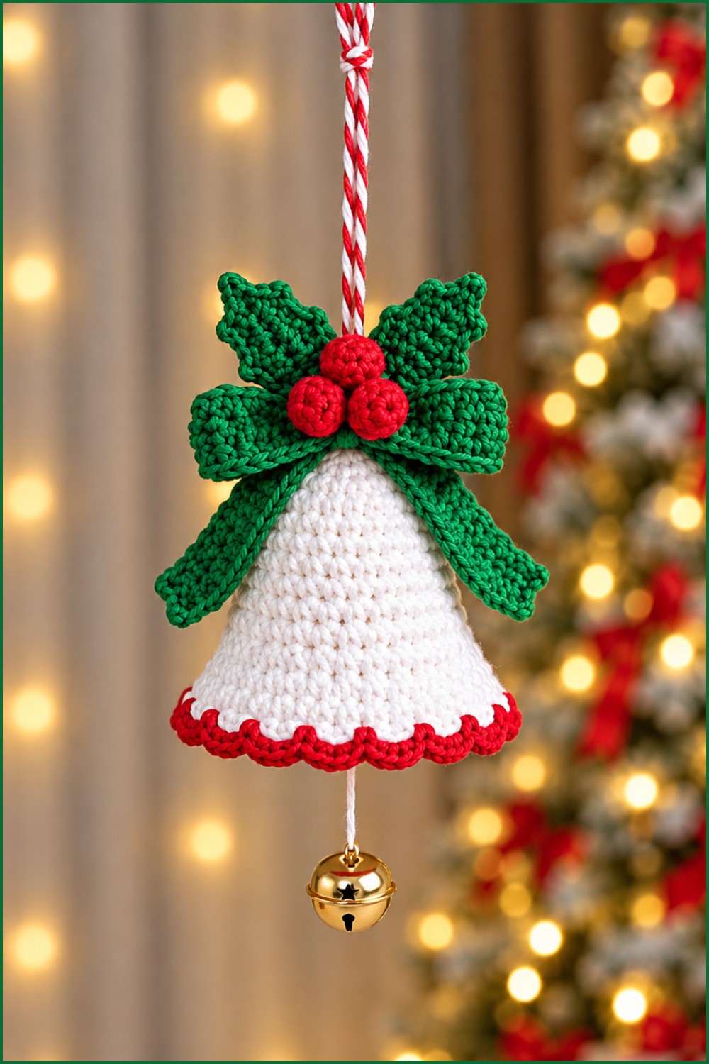 Crochet Christmas Bell Pattern 1