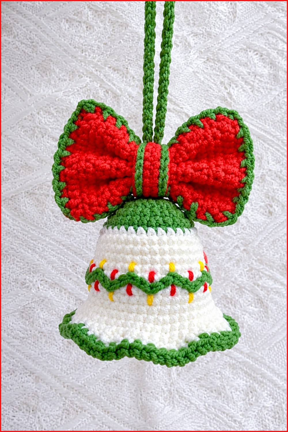 Crochet Christmas Bell Pattern 4