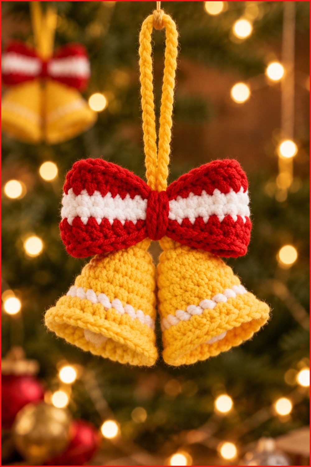 Crochet Christmas Bell Pattern 5