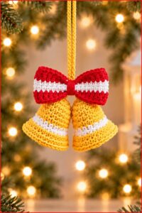 Crochet Christmas Bell Pattern 7