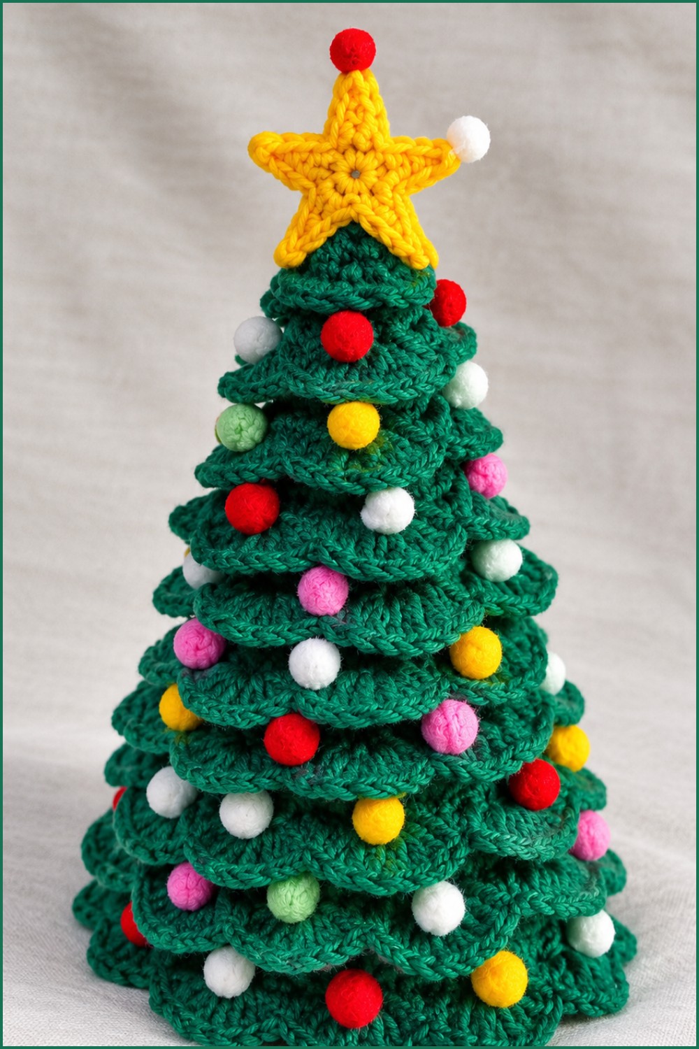 Crochet Christmas Tree Pattern 6