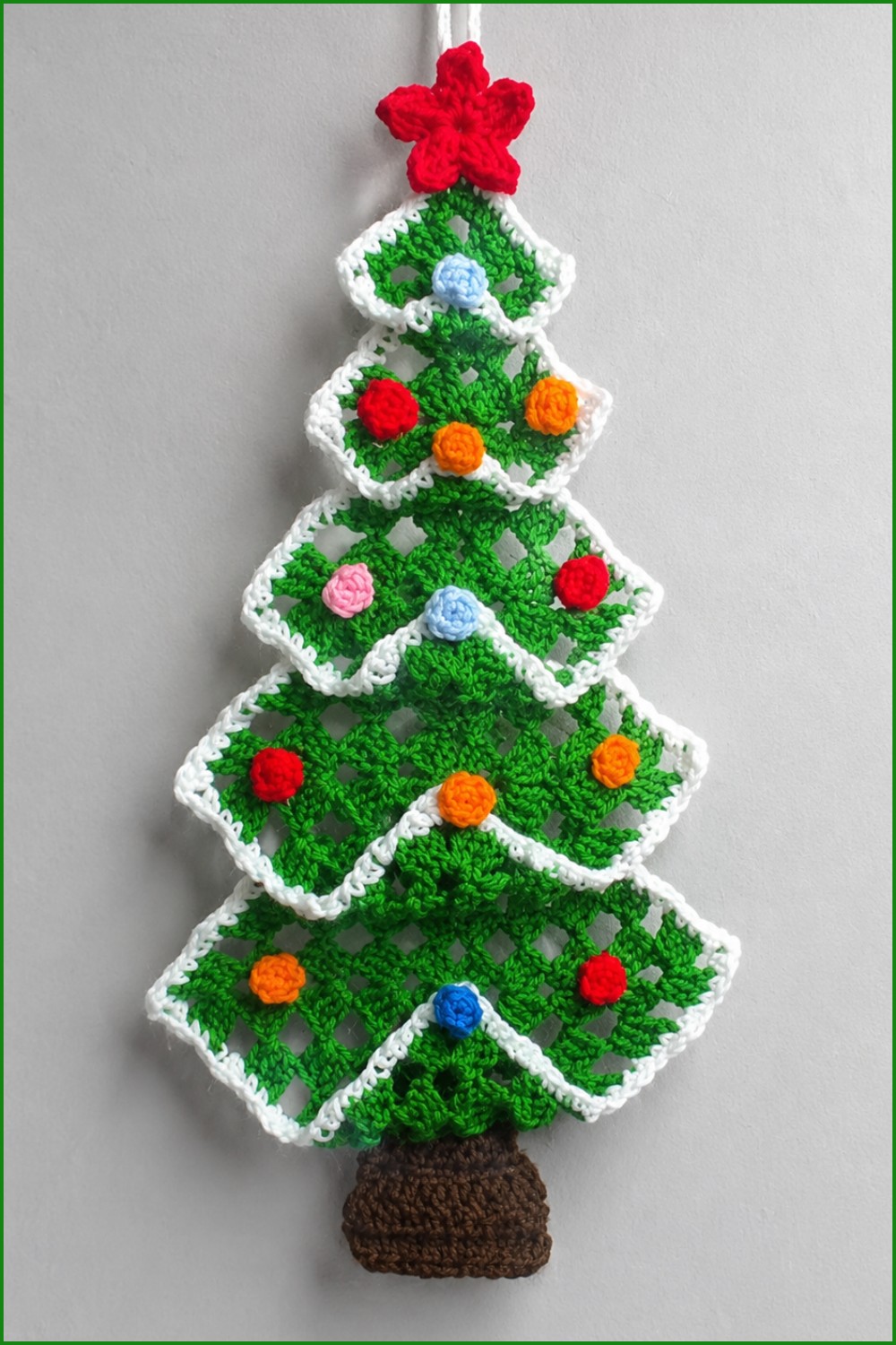 Crochet Christmas Tree Pattern 8