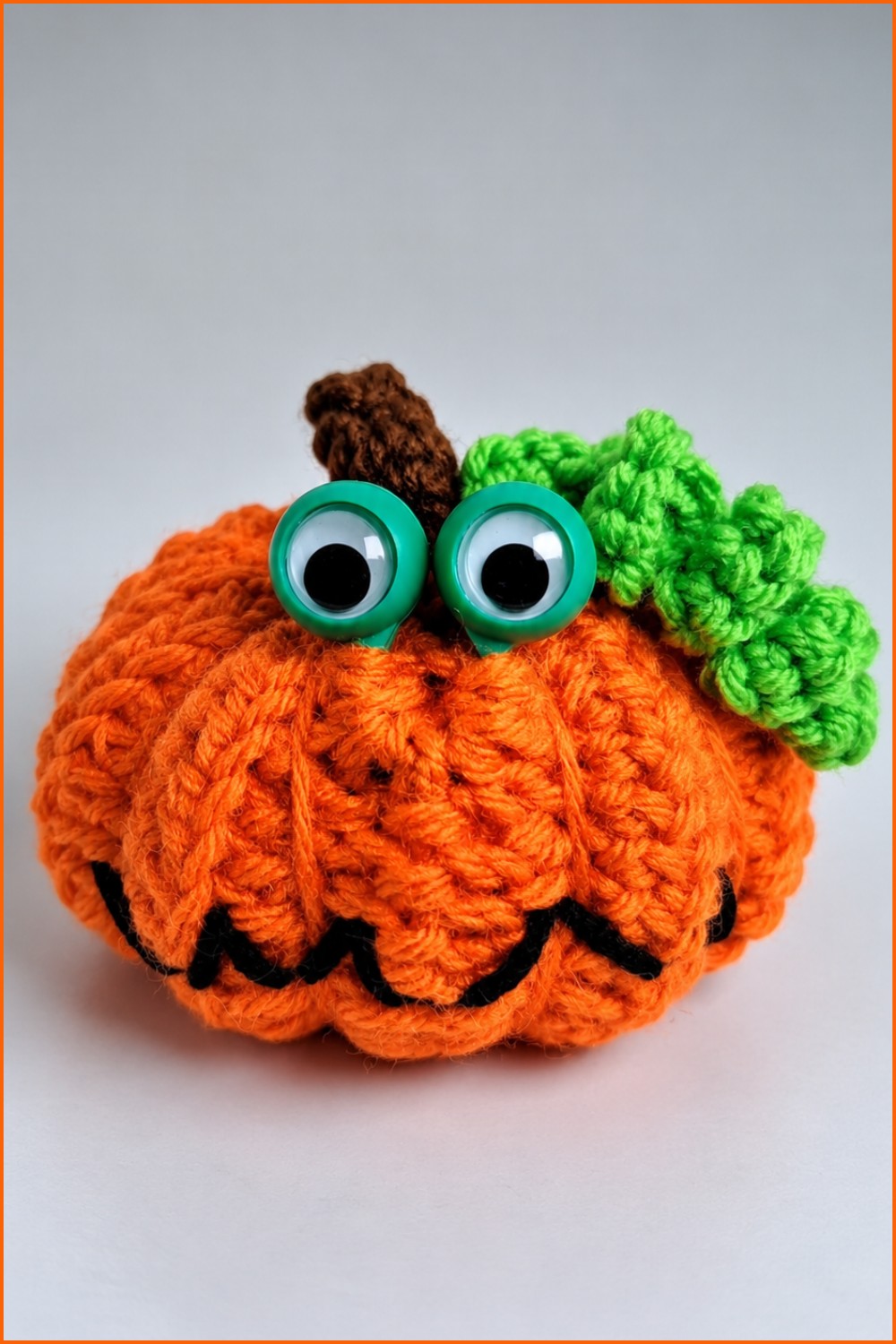 Crochet Cute Pumpkin Pattern 8
