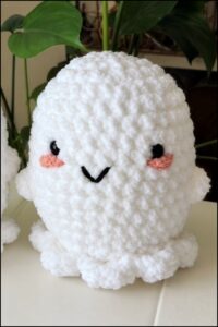 Crochet Ghost Halloween Pattern 1
