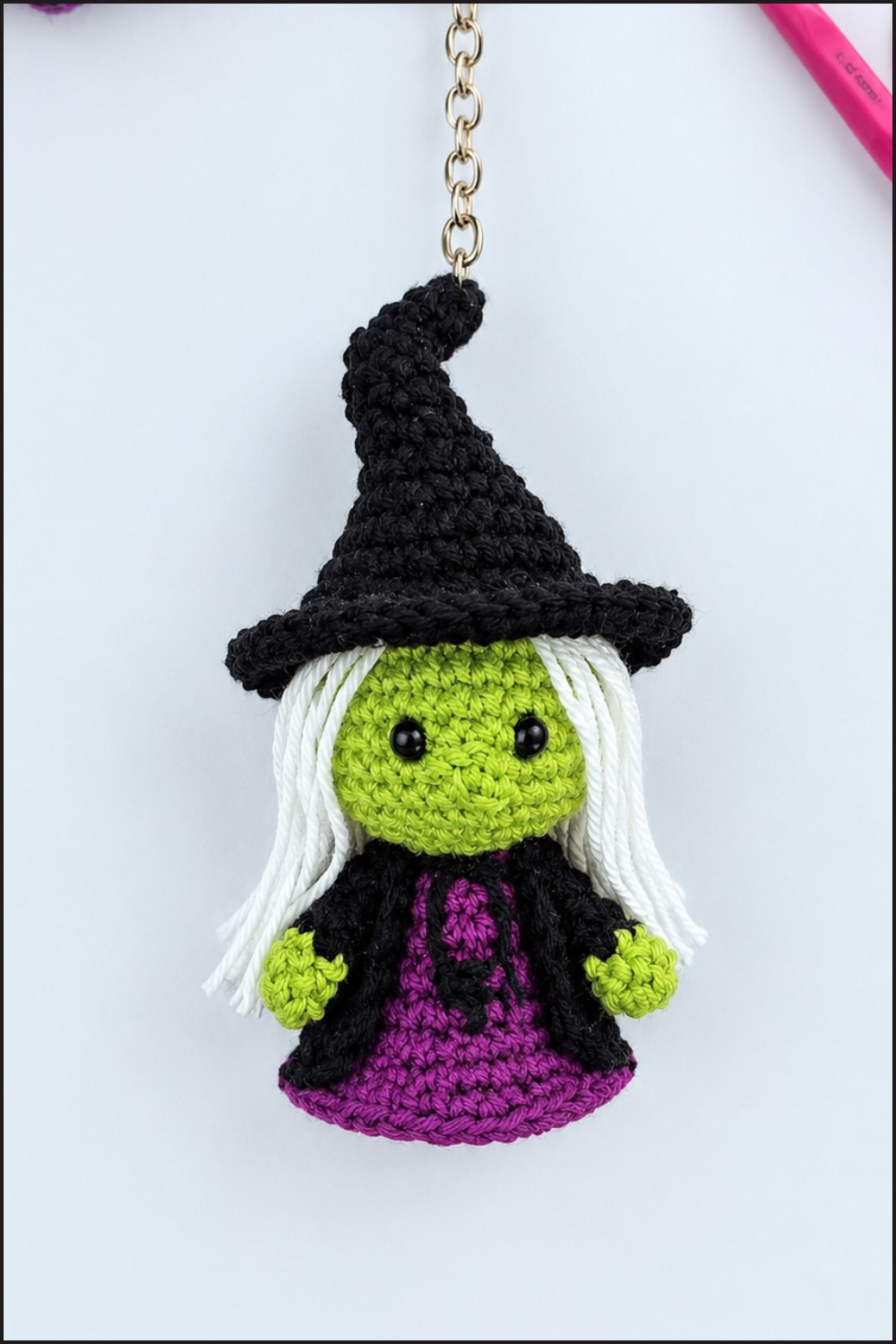 Crochet Halloween Witch Broom Pattern 10