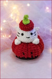 Crochet Pumpkin Cat Pattern 1