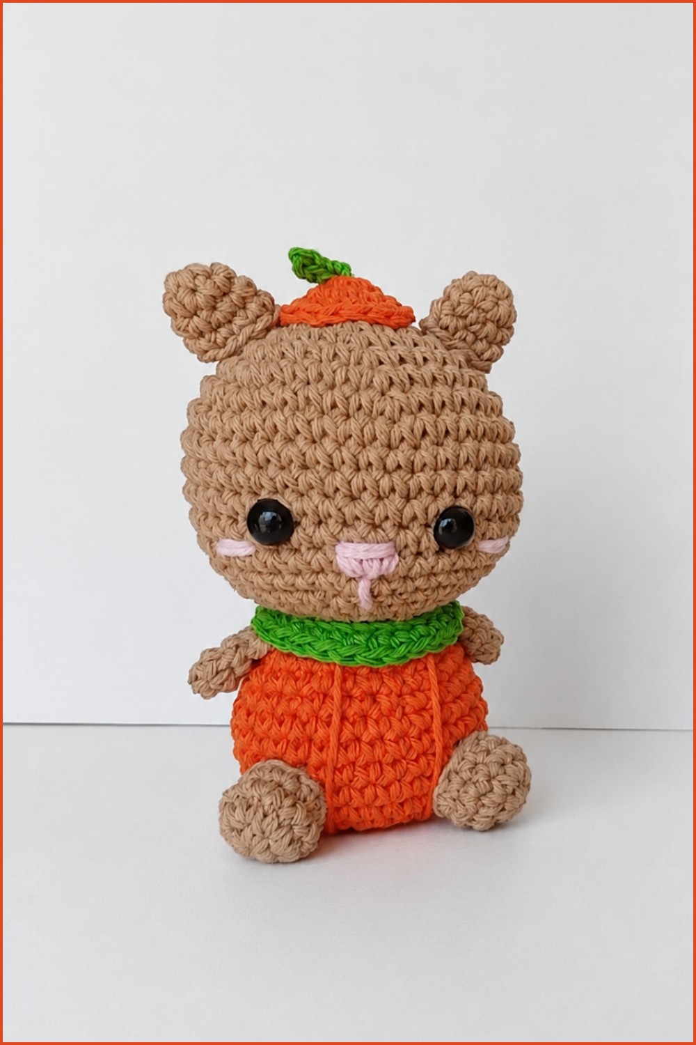 Crochet Pumpkin Cat Pattern 2