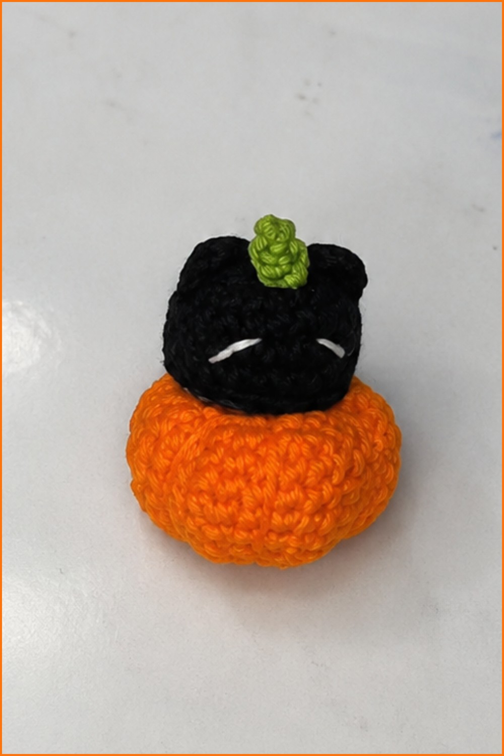Crochet Pumpkin Cat Pattern 3