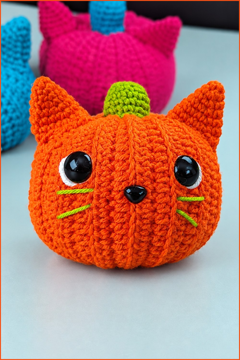 Crochet Pumpkin Cat Pattern 4