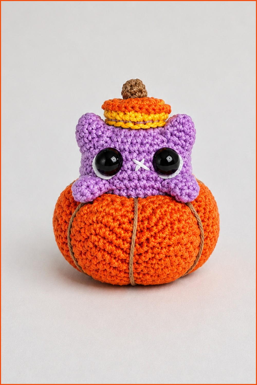 Crochet Pumpkin Cat Pattern 7