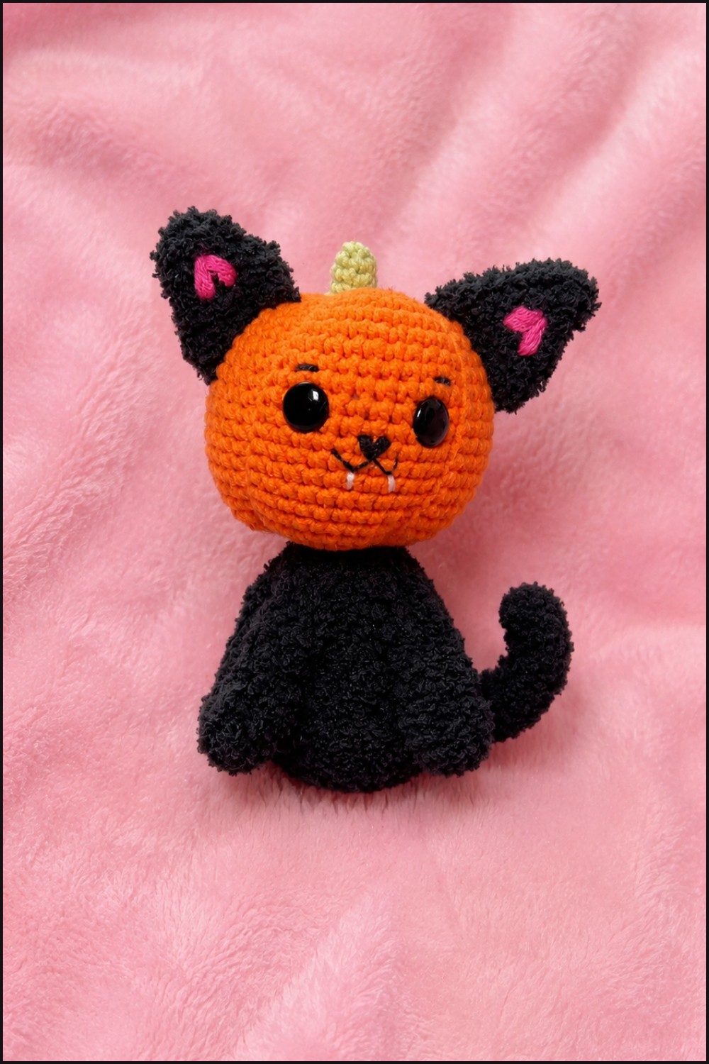 Crochet Pumpkin Cat Pattern 8