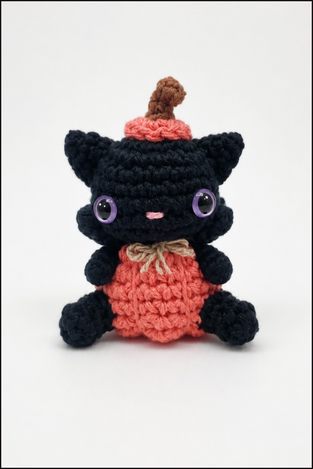 Crochet Pumpkin Cat Pattern 9