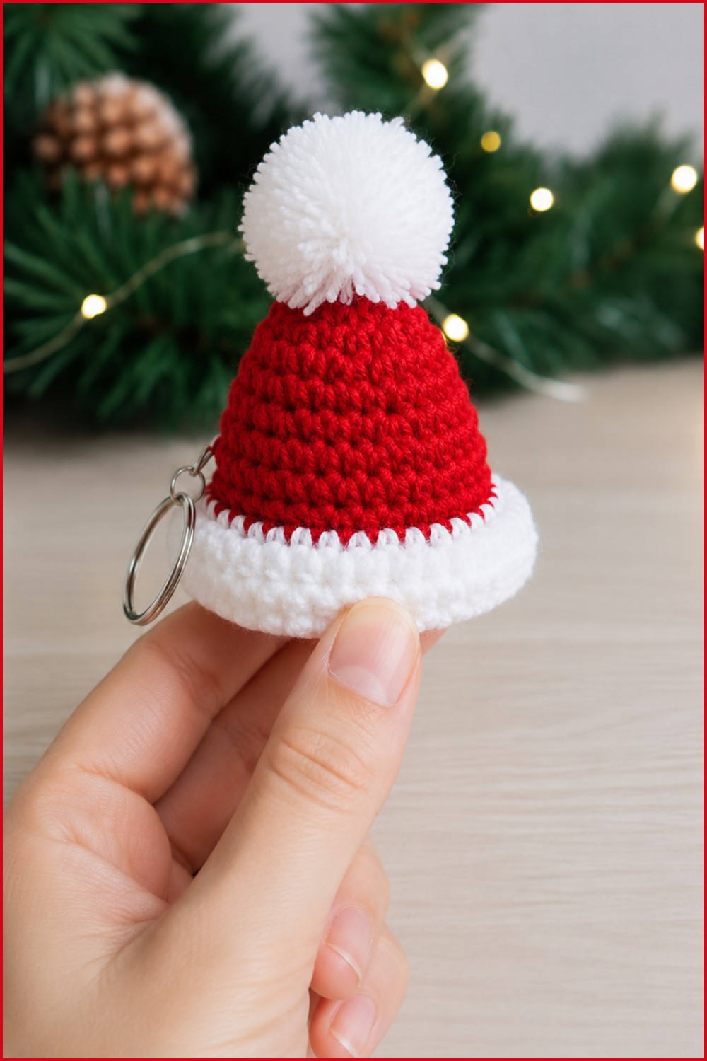 Crochet Santa Claus Hat Pattern 1