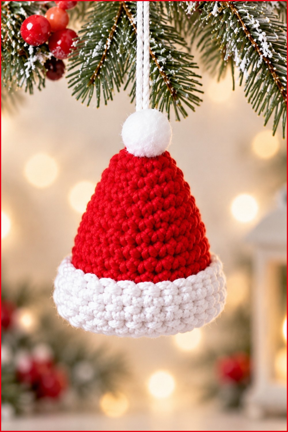 Crochet Santa Claus Hat Pattern 2