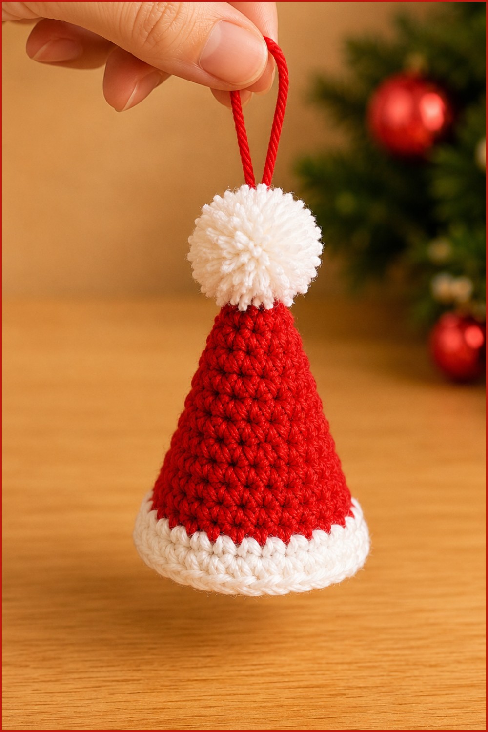 Crochet Santa Claus Hat Pattern 4